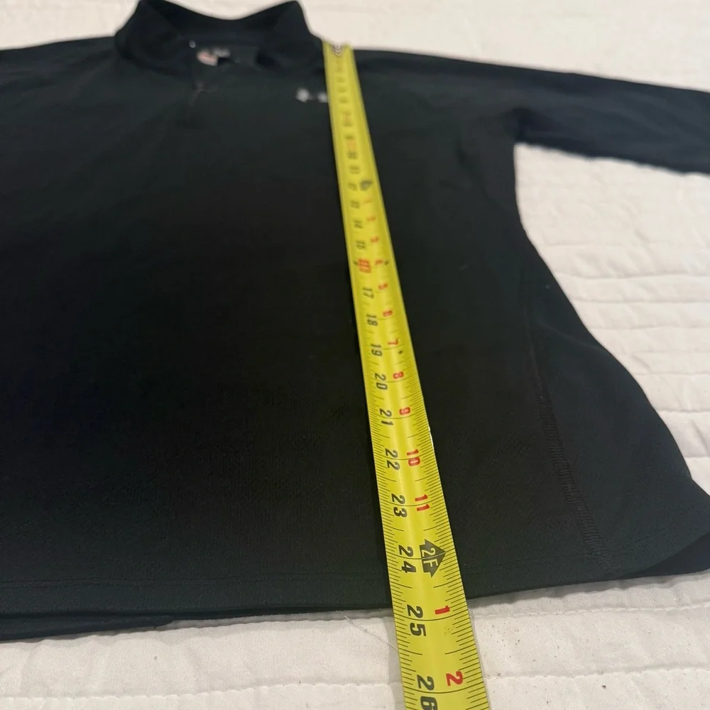 Under Armour Women's Black All Season Gear Quarter Zip Sz Medium - Picture 4 of 7